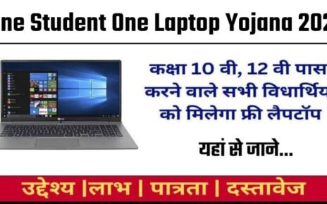 One Student One Laptop Yojana 2024 Online Process, UP Free Laptop Yojana 2024, UP Free Laptop योजना की योग्यता, Free Laptop Yojana Apply 2024